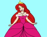 Desenho Princesa Ariel pintado por YanneLima