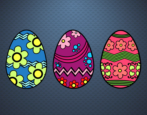 Três ovos de Páscoa