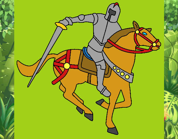 Cavaleiro e cavalo
