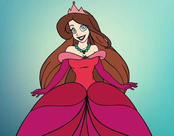 Desenho Princesa Ariel pintado por Natani