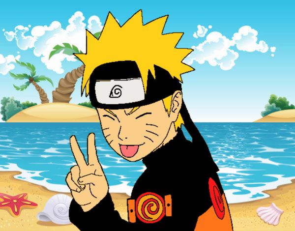 Desenho de Naruto Uzumaki pintado e colorido por Usuário não registrado o  dia 04 de Junho do 2015