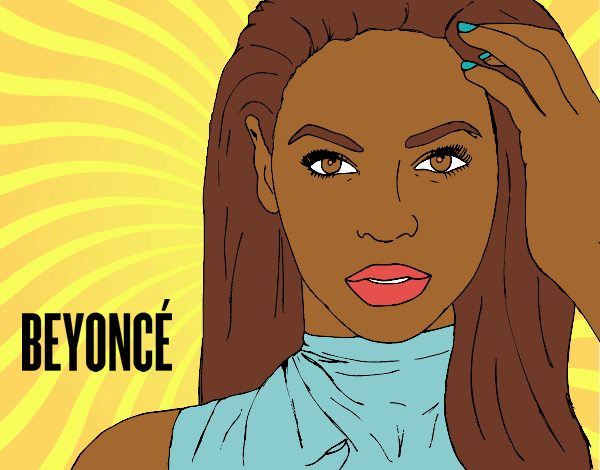 Desenho Beyoncé I am Sasha Fierce pintado por AndressaBR