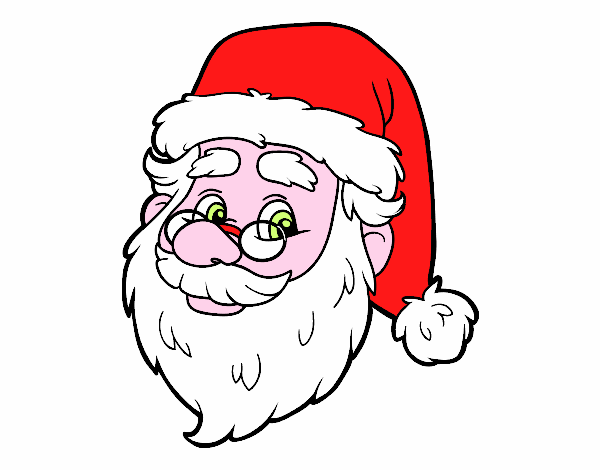 Desenho Cara de Santa Claus pintado por heikroni