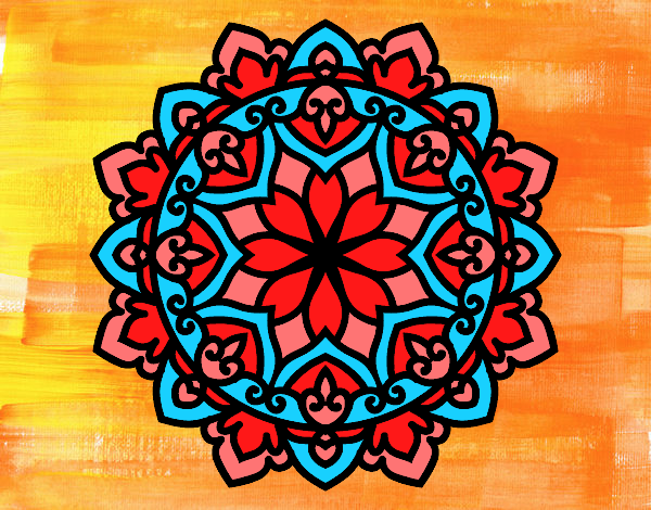 Desenho Mandala celta pintado por ceciliaz