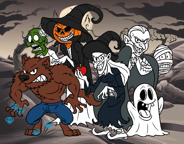 Monstro do Halloween