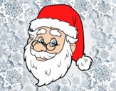 Desenho Cara de Santa Claus pintado por DunLin