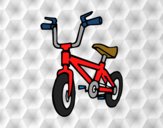 Desenho Bicicleta infantil pintado por Luisinho