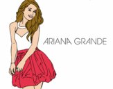 Desenho Ariana Grande pintado por DudaReis