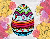 Desenho Decoração de ovos de Páscoa pintado por Giovannamg