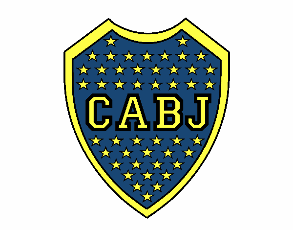 Desenho Emblema do Boca Juniors pintado por Luis9992