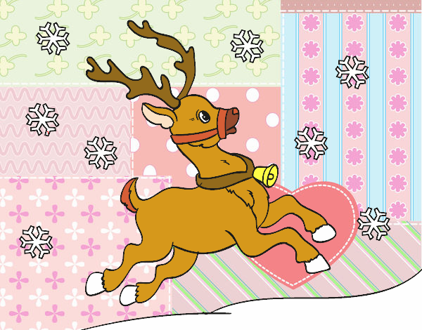 Uma rena do Natal