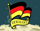Desenho Bandeira da Alemanha pintado por Luis9992