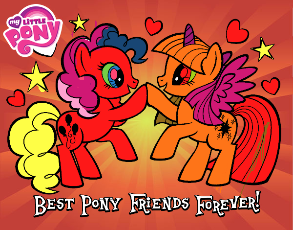  Pony Melhores amigos para sempre