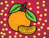 Desenho Uma tangerina pintado por bianca100