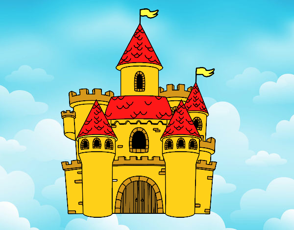 Desenho Castelo da fantasia pintado por ManuelF