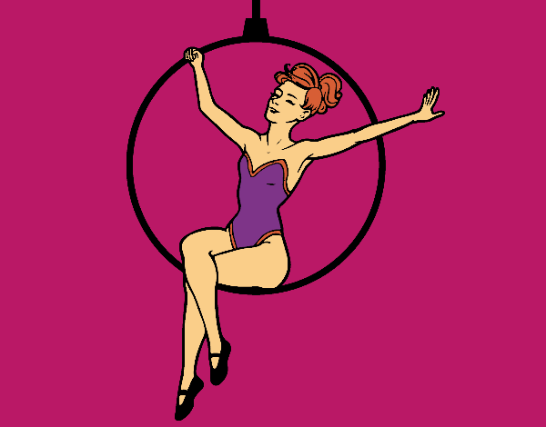 Mulher trapezista