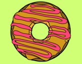 Desenho Donut pintado por jabuti