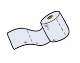 Rolo de papel higiênico