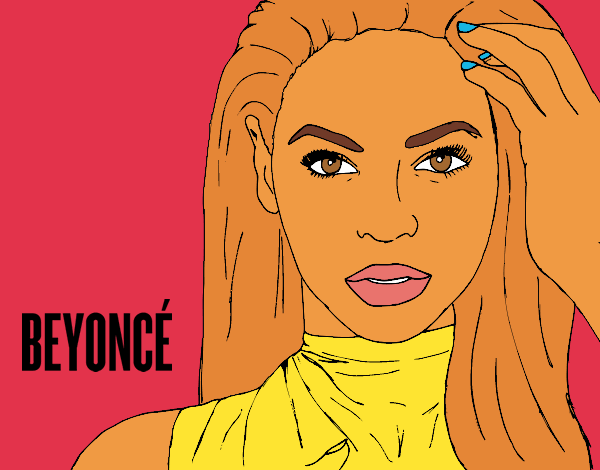 Desenho Beyoncé I am Sasha Fierce pintado por sananamor