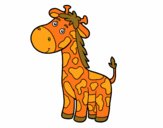Desenho Uma girafa pintado por sananamor