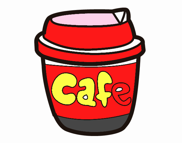 Desenho Xícara de café pintado por repelstelt