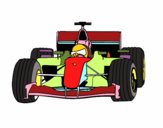 Desenho Carro de F1 pintado por Giovannamg