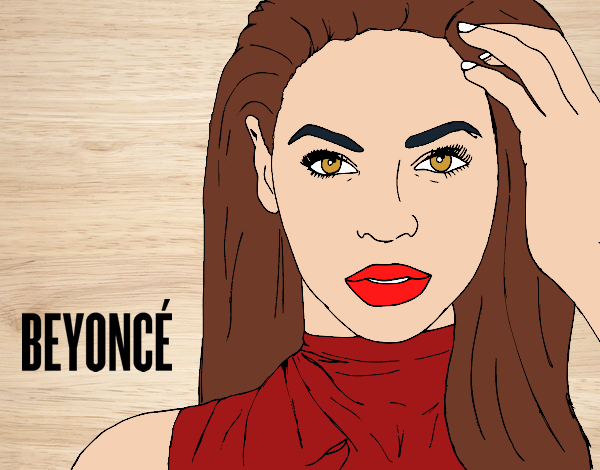 Desenho Beyoncé I am Sasha Fierce pintado por vanalb