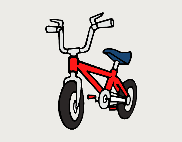 Desenho de Um triciclo infantil pintado e colorido por Usuário não