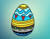 Desenho Decoração de ovos de Páscoa pintado por SrGusta
