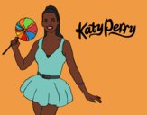 Desenho Katy Perry com um pirulito pintado por anaCFAIAL