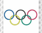 Desenho Argolas dos jogos olimpícos pintado por Giovannamg