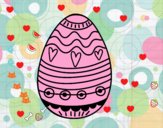 Desenho Decoração de ovos de Páscoa pintado por SrGusta
