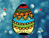 Desenho El ovo da páscoa decorado pintado por ricardoa