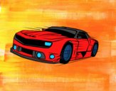 Desenho Carro desportivo veloz pintado por Guilokes