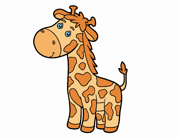 Desenho Uma girafa pintado por rosalina