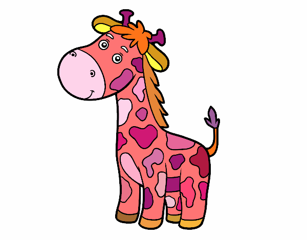 Desenho Uma girafa pintado por CLAUDIAG