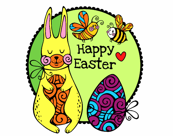Desenho Happy Easter pintado por isalu