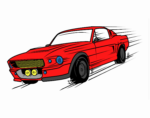 Mustang retrô