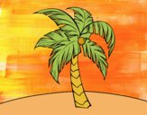 Desenho Uma palmeira pintado por     Bela12