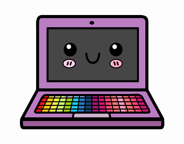 Desenho Um computador portátil pintado por MissHannah