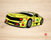 Desenho Carro desportivo veloz pintado por clauartes