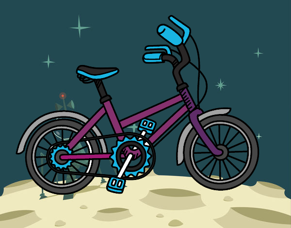 Desenho Bicicleta para as crianças pintado por allan7