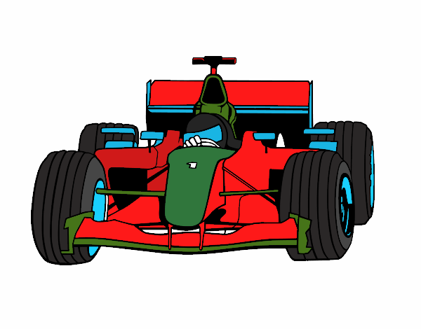 Desenho Carro de F1 pintado por allan7