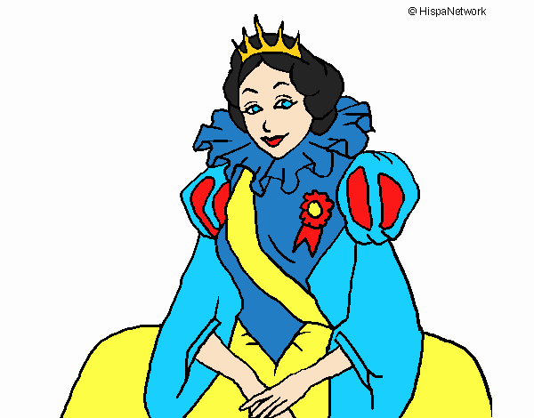 Desenho Princesa real pintado por Craudia