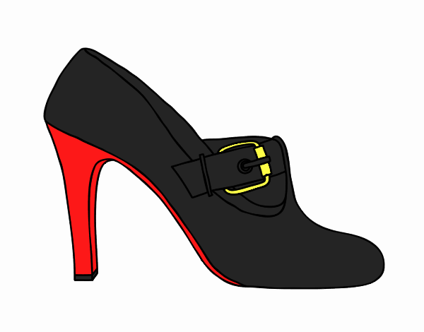 Desenho Sapatos elegantes pintado por Priscila11