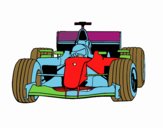 Desenho Carro de F1 pintado por emillyh