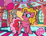 Desenho  Aniversário do Pinkie Pie pintado por Belinha_S2