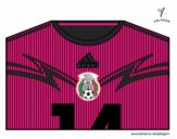 Desenho Camisa da copa do mundo de futebol 2014 do México pintado por Miqueias