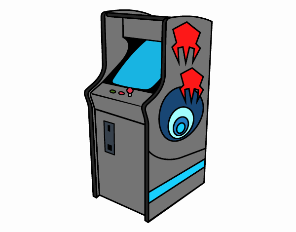 Desenho Máquina arcade pintado por AbnerLemez