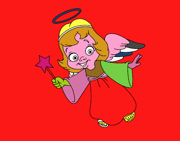 Anjo de Natal mágico